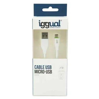Immagine prodotto di Cavo USB a micro USB IGG316931 1 m Bianco