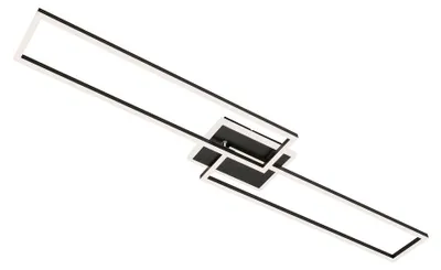 Produktbild von LED Deckenleuchte Wandleuchte Dimmbar Fernbedienung CCT 40W schwarz Briloner