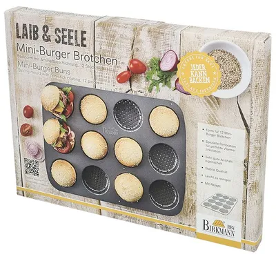 Obrázok produktu pre BIRKMANN 12 minipodložka na hamburgery, d 29 x š 29 cm, so špeciálnou perforáciou a nepriľnavým povrchom
