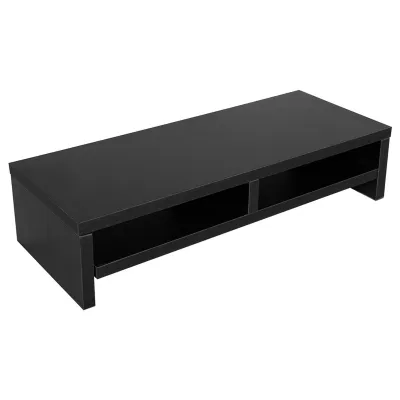 Produktbild von Desktop-Monitorständer LCD-TV Laptop-Rack Computer-Bildschirm Riser Regalplattform Büroschreibtisch Schwarz