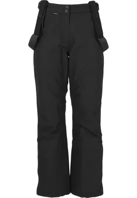 Obrázok produktu pre Lyžiarske nohavice WHISTLER Drizzle s trakami a vodoodpudivou úpravou 1001 Black 176