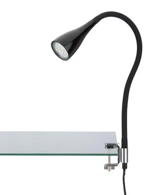 Immagine prodotto di Lampada a morsetto LED Lampada a morsetto 1xGU10 3W nera Metallo-plastica Briloner