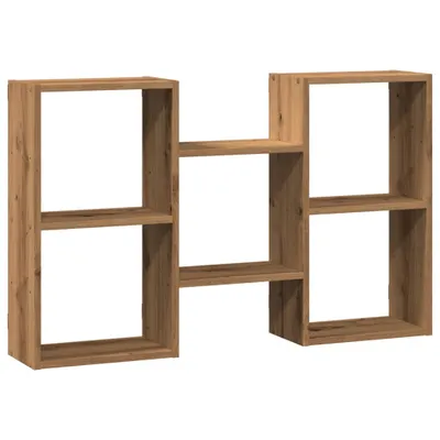 Productafbeelding van Wandplank, ambachtelijk eikenfineer, 96x18x60 cm, houtvezelplaat