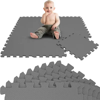 Zdjęcie produktu dla 9-częściowa mata do układania puzzli dla dzieci od zera - mata do raczkowania 30x30