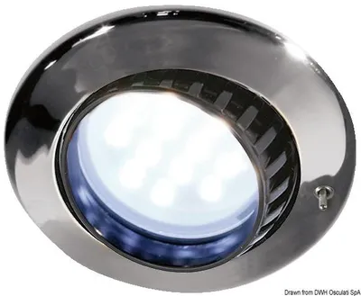 Obrázek produktu pro Batsystem Comet light ABS chromovaný 9 LED , 1 kus