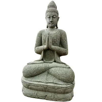 Obrázek produktu pro Buddha Figur Bidhannagar mit Geste der Demut 70 x 60 x 100 cm