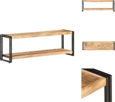 Obrázek produktu pro vidaXL TV skříňka 120x30x40 cm Hrubé mangové dřevo - TV nábytek