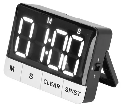 Digitaler Timer LED, Countdown/Countup, 4 Modi, für Küche & Fitness