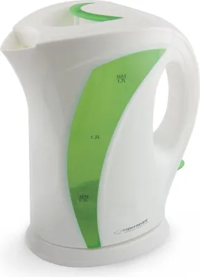 Produktbild von Esperanza EKK018G Rychlovarná konvice 1,7 l, bílá / zelená