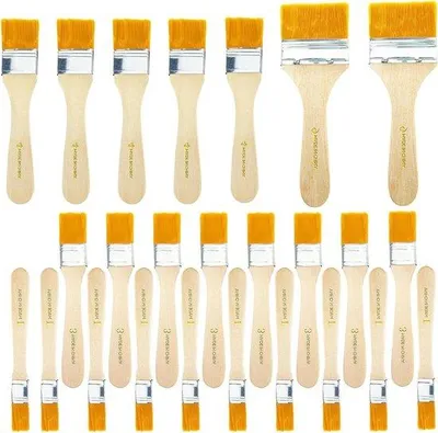 Produktbild von Professionelle Malerpinsel Set 25 Teile verschiedene Größen