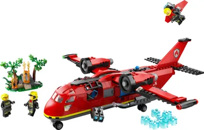 Immagine prodotto di Aereo dei vigili del fuoco - LEGO City 60413