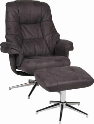 Produktbild von Relax Chair mit Hocker BURNABY