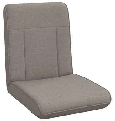 Produktbild von vidaXL Verstellbarer Fußsessel Taupe Stoff