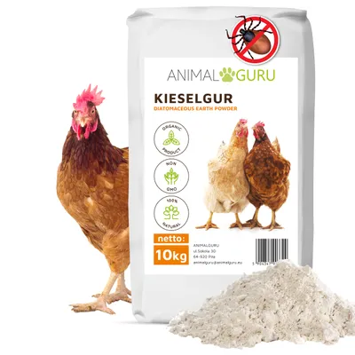 Produktbild von reine Kieselgur 10kg Diatomeenerde für Hühner Pulver Trockenhilfsmittel für Geflügelställe