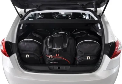 Immagine prodotto di Borse da bagagliaio PEUGEOT 308 HATCHBACK 2013-2021 4pezzi KJUST