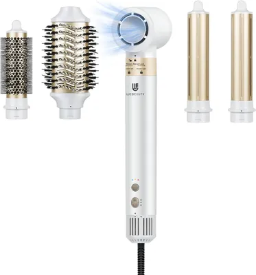 Zdjęcie produktu dla Suszarko-lokówka webeauty 5w1 1400W jonizacja 110000 RPM biała
