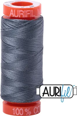 Produktbild von AURIfil Nähgarn MK50WT 1300m, 100% CO : 1246 Dark Grey AURIfil: 1246 Dark Grey