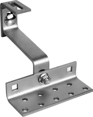 Produktbild von Sunex A2 Dachhaken MS6 5 mm 3-fach verstellbar Edelstahl 1.4016 Halterung Photovoltaik Solaranlage 1 Stück