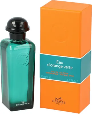 Obrázek produktu pro Hermes Eau d'orange verte, Unisex, 100 ml, Nedoplnitelná lahvička, Cedr, Oranžová, Pačuli, Alcohol, Aqua (Water), Parfum (Fragrance), Limonene, Linalool, Butyl Methoxydibenzoylmethane,..., 1 kusů