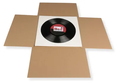 Produktbild von LP Export Versandkarton für 1-10 Schallplatten 325 x 325 mm 30 Stück