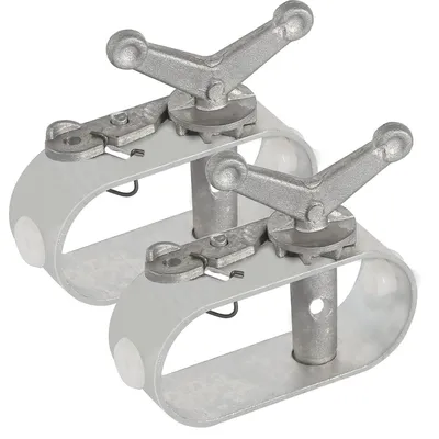Produktbild von 2 Stück Spannverschluss Seil Aluminiumlegierung Seilspanner, Spannschloss für Seil Poolabdeckung, Spanner Drahtseil für Winter Pool Poolplanen
