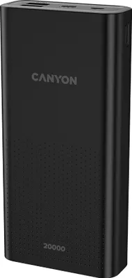 Immagine prodotto di Canyon PB-2001 Polimeri di litio (LiPo) 20000 mAh Nero