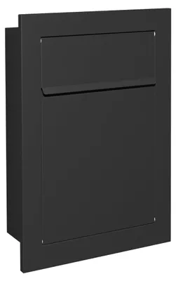Produktbild von Einbaubriefkasten aus verzinktem Stahl mit Schloss und wetterfestem Design