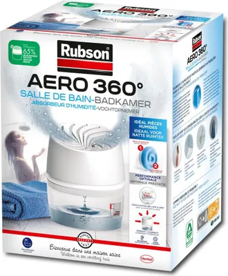 Image de Absorbeur Aero 360° + 1 Recharge Tabs 450 G Absorbeur Aero 360° + 1 Recharge Tabs 450 G - Rubson