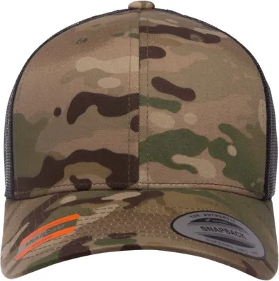 Produktbild von Flexfit by Yupoong Multicam Retro Trucker Kappe RW7582 (Einheitsgröße) (Camouflage)