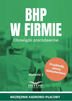 Produktbild von BHP w firmie (Literatur, Recht auf Polnisch)