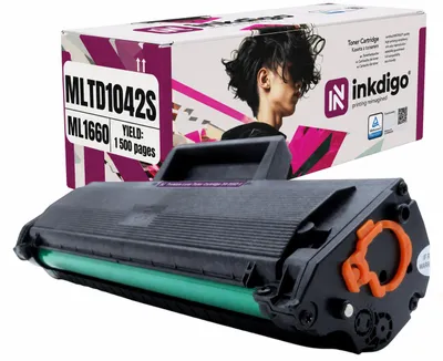 Produktbild von Inkdigo Toner MLT-D1042S für Samsung ML-1660, ML-1660N, ML-1665, ML-1666 – Schwarz, 1500 Seiten,, KI-generiertes Bild