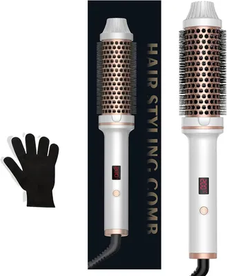 Immagine prodotto di Spazzola termica per capelli corti, in Vetroceramica, 3-in-1 per lo styling