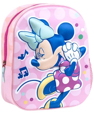 Produktbild von Rucksack Minnie Mouse 3D - Disney Mädchen Kindergartenrucksack 31x25x10 cm