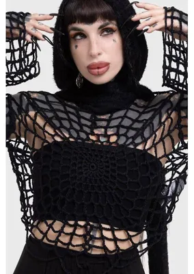 Produktbild von KILLSTAR Strickpullover - Night Trap, Größe XS