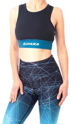 Produktbild von Gipara Emma Damen Sport-BH | Figurbetontes, wattiertes Oberteil mit eingenähten