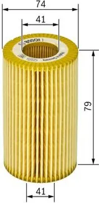 Produktbild von Bosch Ölfilter  1 457 429 269