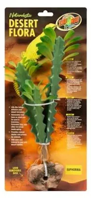 Productafbeelding van Zoo Med Euphorbia kunstplant voor woestijn en tropisch terrarium 26CM