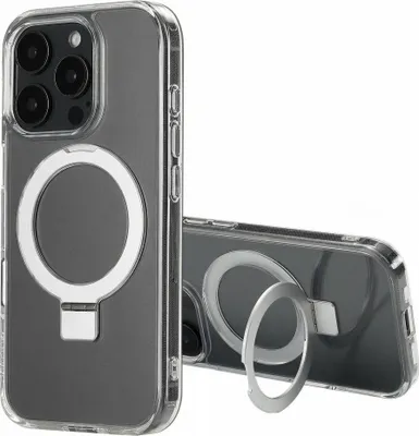 Produktbild von Accezz Ring Stand Backcover mit MagSafe iPhone 16 Pro Max - Transparent