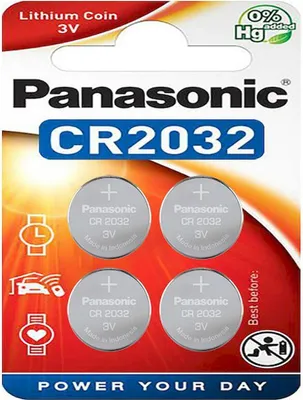 Produktbild von PANASONIC Batterie CR-2032EL / 4B