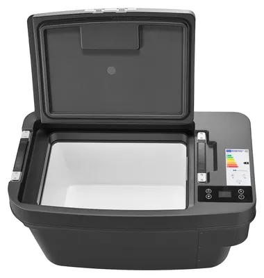 Produktbild von SucceBuy Kompressor-Kühlbox 35 L, Tragbarer Auto-Kühlschrank mit App-Steuerung, 12V/24V DC, -22℃ bis 10℃, Elektrische Kühl- und Gefrierbox für Reisen, Camping und Tesla Model Y