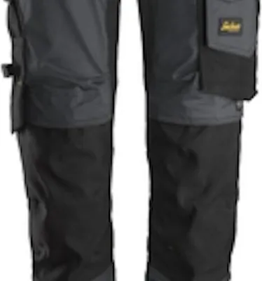 Produktbild von Snickers Stretchhose AllroundWork grau / sw Gr.54