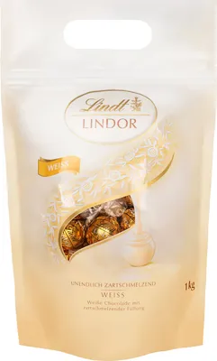 Produktbild von Lindt - LINDOR - Kugeln WEISS 1kg Tüte