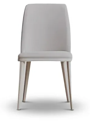 Produktbild von Moderner Polsterstuhl Beige Creme – Design Esszimmerstuhl Elegant