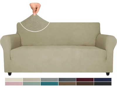 Produktbild von Elastischer Sofaüberzug für 3-Sitzer, Kratzfest und Atmungsaktiv