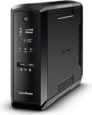 Produktbild von CyberPower CP1500EPFCLCD, 1500 VA, 900 W, 165 V, 8 Stunde, 11 min, 3 min