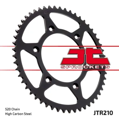 Immagine prodotto di JTSPROCKETS, pignone per catena JTR210.50, posteriore, Acciaio al carbonio