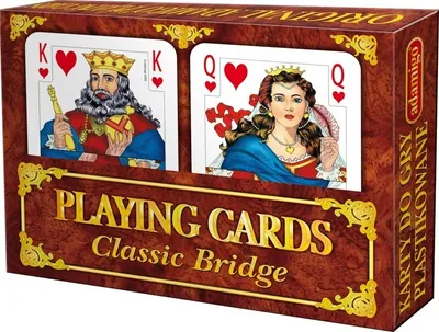 Image de ADAMIGO PL Bridge set - cartes à jouer 04799