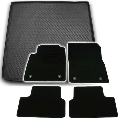 Produktbild von Gummi-Kofferraumwanne + Fußmatten für Opel Astra J Sports Tourer, Bj. 11/2010-