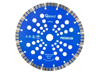 Produktbild von Diamant-Trennscheibe Turbo-Segment, 230x10x22mm