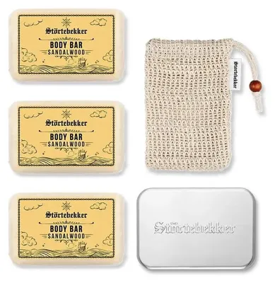 Produktbild von Premium Duschset - Body – Sandelholz